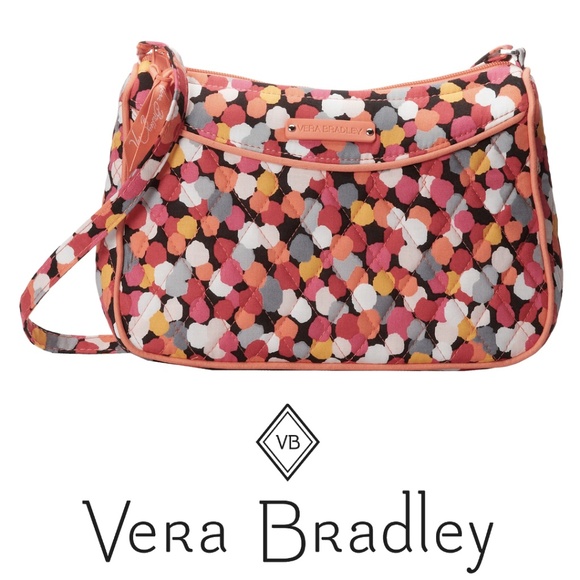 Vera Bradley Pixie Confetti Little Crossbody NWOT - Picture 1 of 8
